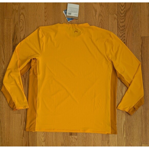 Simms Solarflex Crew Sunrise/Sun Glow Anti-Odor Stain Resistant Men's XL NWT - Picture 7 of 10